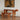 Charmydecor sculptural jaguar console table and matching bench in solid rubberwood