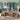 Charmydecor set of 2 acacia wood outdoor rocking chairs with dark brown wicker seats on a covered porch