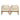 charmydecor set of 2 acacia wood patio chairs with cream cushions front view