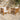 charmydecor set of 2 acacia wood patio chairs with slatted sides and beige cushions against stone wall
