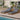 Charmydecor set of two acacia wood outdoor chaise lounges with dark gray cushions beside a swimming pool