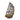 charmydecor side view of brown rattan hanging egg basket chair with beige cushion