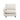 charmydecor single left arm module of white sand modular sectional sofa with pillow back cushion