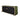 Green and black storage bench on a white background