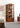 charmydecor solid teak arched display cabinet front view with glass door