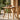 charmydecor square acacia wood patio dining table with slatted top beside outdoor chair
