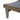 charmydecor Summerland outdoor chaise lounge close up of acacia wood frame and dark gray mesh fabric