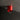 CharmyDecor Surface Mount LED Downlight red finish measuring 2.95 inches high and 2.95 inches diameter