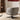 charmydecor swivel accent chair back view curved upholstered design