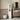 charmydecor tall white bathroom linen cabinet with shelves and paneled door in floral bathroom
