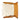 charmydecor top view of outdoor acacia wood dining chair with cream water resistant cushion