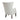 charmydecor tufted accent chair back view upholstered rear with espresso birch legs