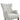 charmydecor tufted accent chair close up of button tufted back and linen blend fabric