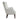 charmydecor tufted accent chair side view showing curved back and solid wood legs