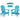 charmydecor turquoise blue folding Adirondack chairs set of 2 with embossed wood grain detail