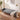 Charmydecor twin convertible sofa bed fully extended into bed position for sleeping use