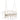 Beige hammock swing with dimensions on a white background