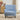 charmydecor upholstered accent chair with tufted back and recessed arms front view