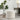 Charmydecor upholstered stool ottoman ivory boucle in modern living room styling