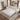 Charmydecor velvet pull-out sleeper sofa fully extended into king-size bed