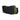 Green and black bag with decorative elements on a white background