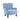 charmydecor vintage lounge chair with curved backrest and solid wood legs