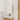 CharmyDecor wall mounted medicine cabinet with its full-height mirrored door closed above a bathroom vanity.