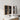 CharmyDecor wall mounted medicine cabinet in an angled bathroom view with the mirror and ribbed side door open