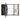 CharmyDecor wall mounted medicine cabinet front view with the door open, two glass shelves and contrasting side organizers