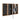 CharmyDecor wall mounted medicine cabinet with the mirrored door open beside the bin-and-hook panel and compartment organizer