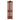 charmydecor walnut curio cabinet front view without interior items