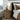 Charmydecor walnut side table used as bedroom nightstand with table lamp