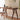 charmydecor walnut writing desk with drawer for home office and study