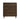 charmydecor warm brown 4 drawer wooden chest front view with fingertip pulls