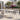 charmydecor white aluminum outdoor dining chair set with beige cushions on modern patio