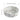 CharmyDecor white and gold vessel sink dimension diagram showing the basin diameter and height.