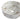 CharmyDecor white and gold vessel sink close-up showing glossy marble-like veining, fine speckles, and the drain opening.