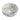 CharmyDecor white and gold vessel sink in an angled view showing marble-look veining and the round basin.
