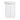 CharmyDecor white bathroom vanity with sink front view showing two flat-panel doors and a curved sink front.
