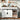 charmydecor white farmhouse rolling kitchen island with storage drawers and microwave shelf