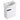 CharmyDecor white floating bathroom vanity elevated angle showing the curved basin and rear faucet deck.