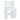 Charmydecor white makeup vanity desk with mirror lights drawers shelves and stool front view