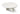Charmydecor white marble coffee table angled product view showing low profile round natural marble design