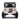 Charmydecor white ride on car rear view showing seat, roll bar, and sturdy off-road wheels