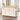 Charmydecor white rolling kitchen island cart with natural wood top drawers spice rack and storage cabinet