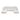 White sectional sofa on a white background