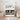 charmydecor white wooden kids bookcase with three gray bins and lower drawer