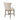 Charmydecor wooden counter stool with back rear view curved supportive backrest upholstered counter stool beige