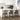 Charmydecor wooden counter stool with back set of three taupe stools styled at kitchen island with modern kitchen interior