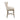 Charmydecor wooden counter stool with back side profile solid wood legs upholstered swivel counter stool beige fabric